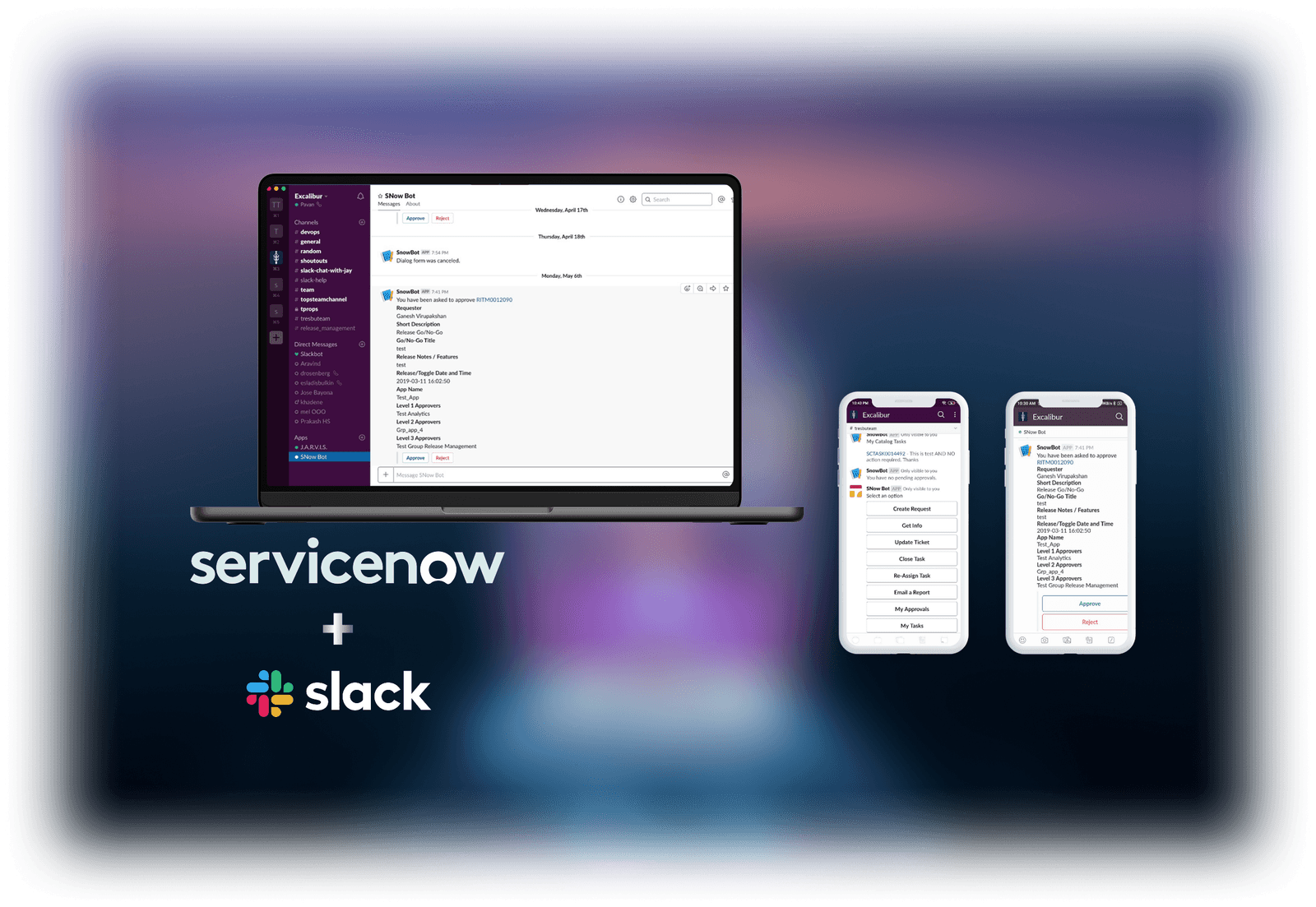 Royal Caribbean - ServiceNow DevOps Slackbot