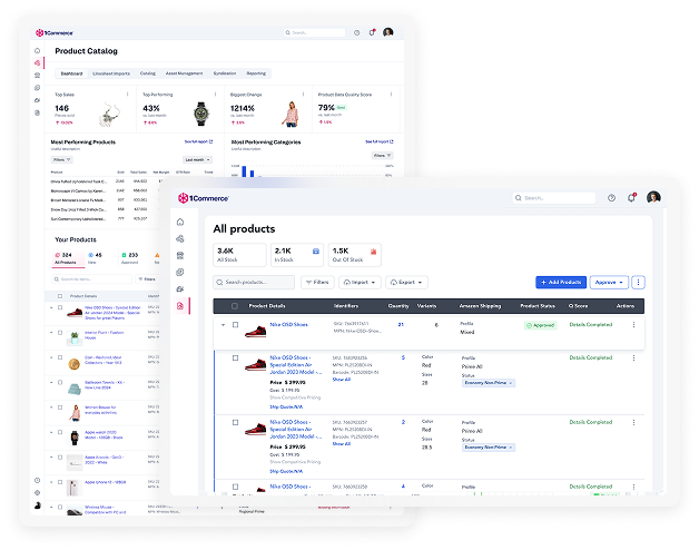 Product Experience Management screen